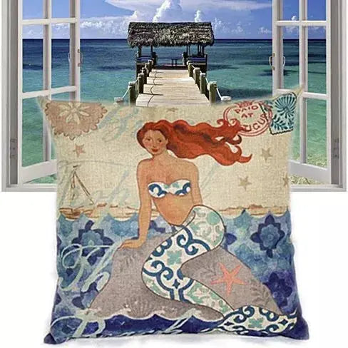 Moods of A Mermaid Cushion Covers Vista Shops