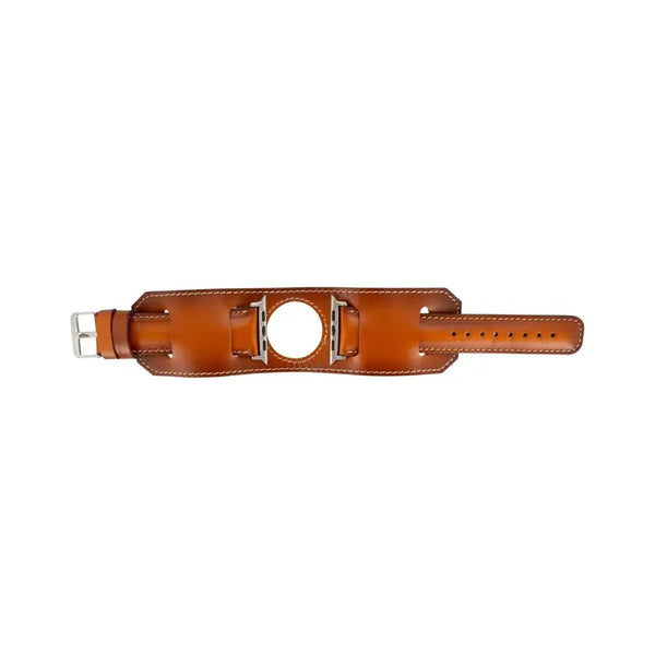Moorcroft Cuff Leather Bands for Apple Watch Ultra,8,7 and SE Toronata