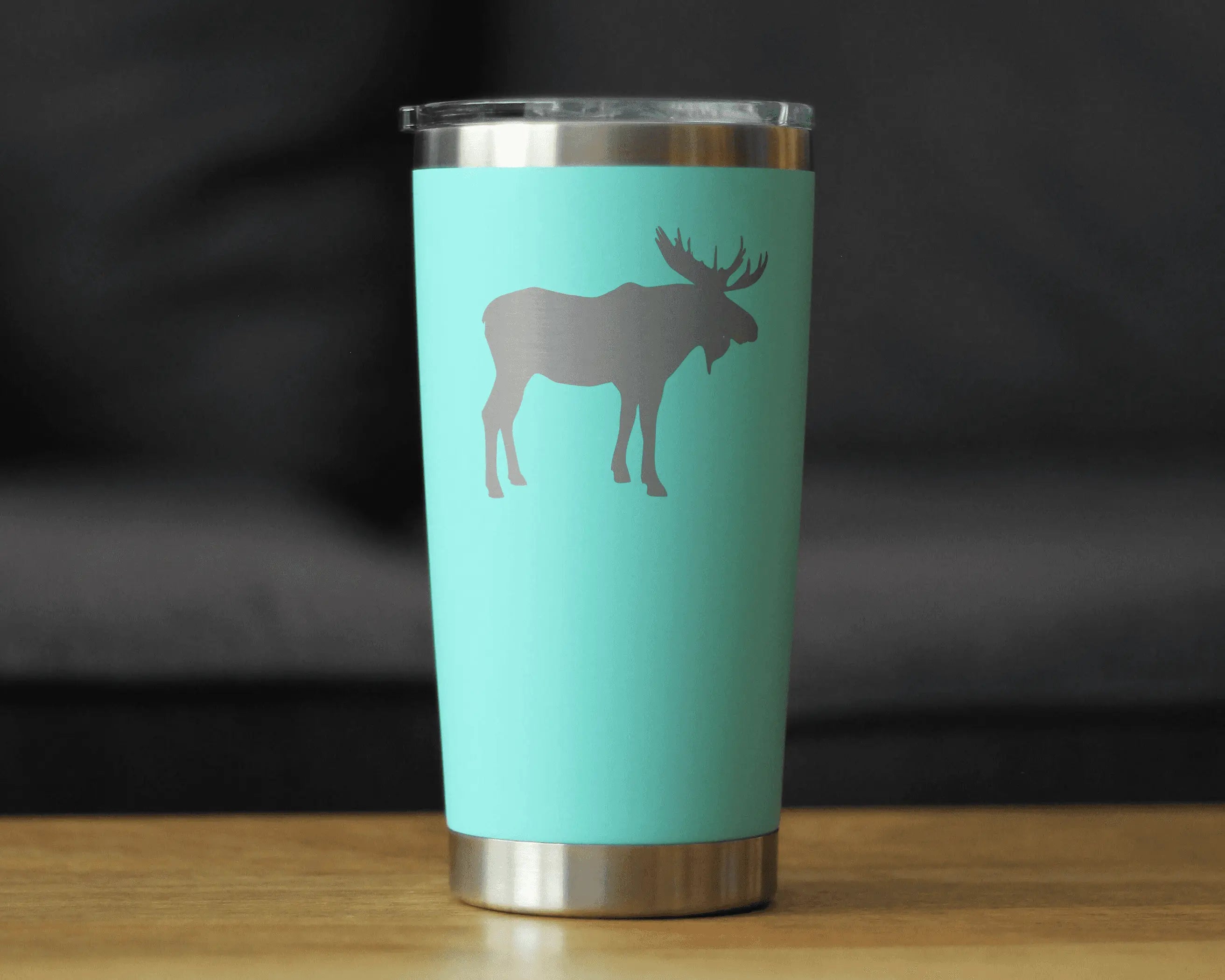 Moose Insulated Travel Tumbler - Rustic Cabin Gifts Bevvee