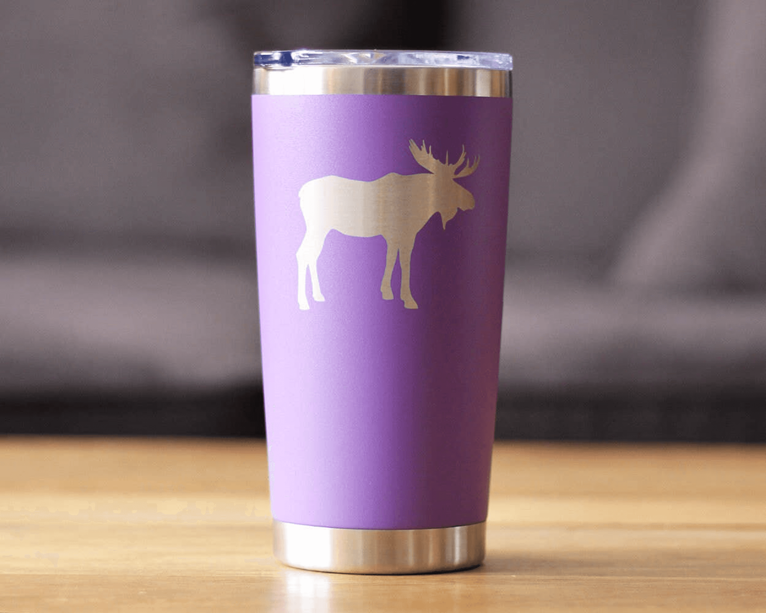 Moose Insulated Travel Tumbler - Rustic Cabin Gifts Bevvee