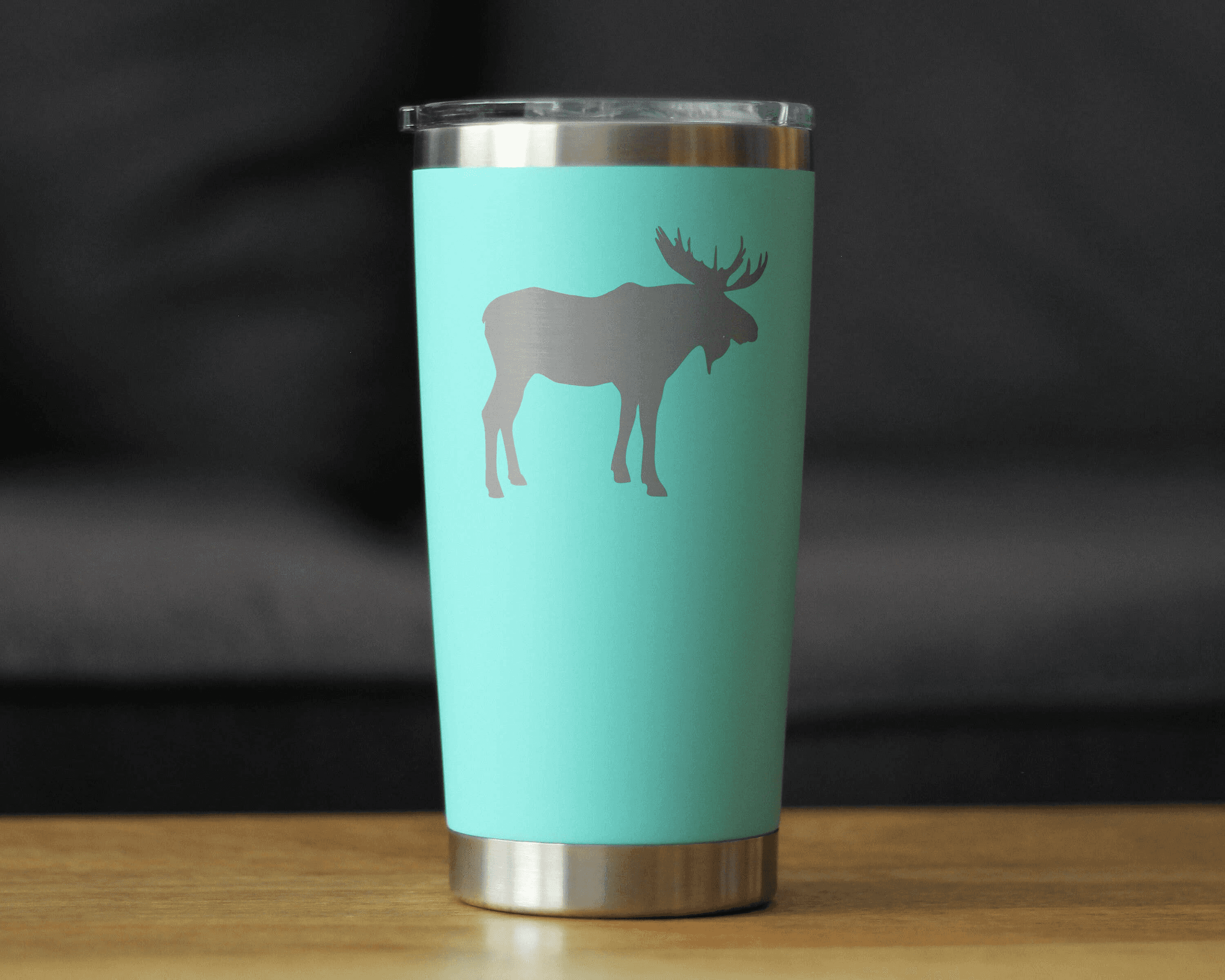 Moose Insulated Travel Tumbler - Rustic Cabin Gifts Bevvee