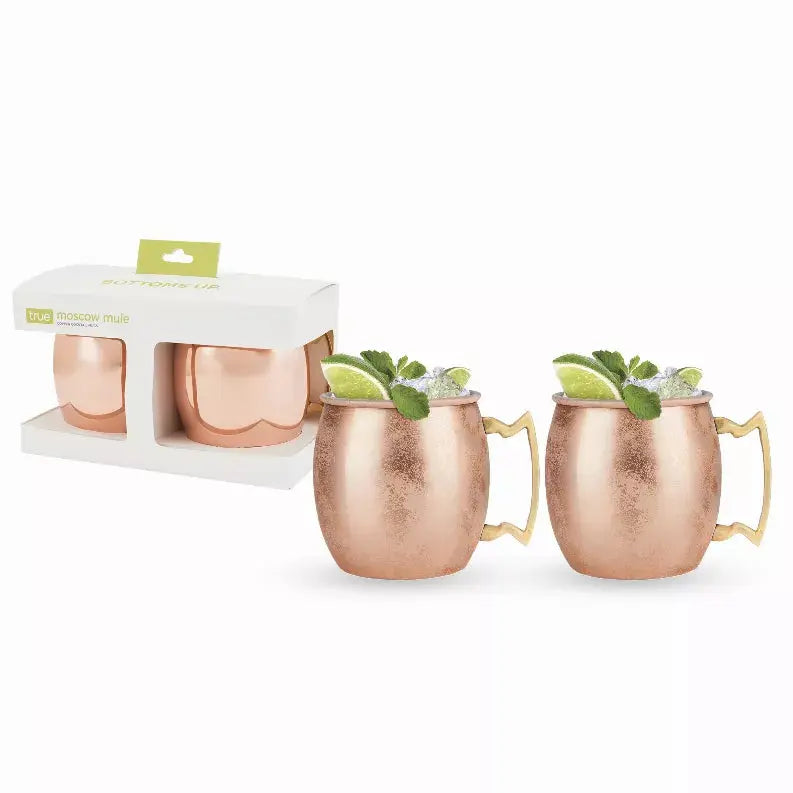 Moscow Mule: Copper Cocktail Mug True Brands