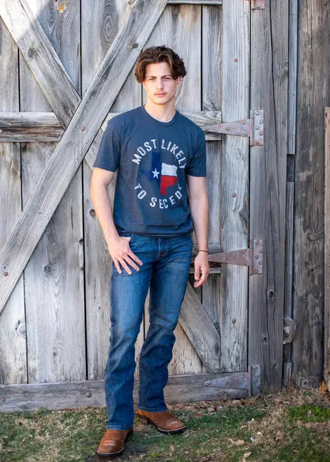 Most Likely to Secede T-Shirt Lone Star Roots