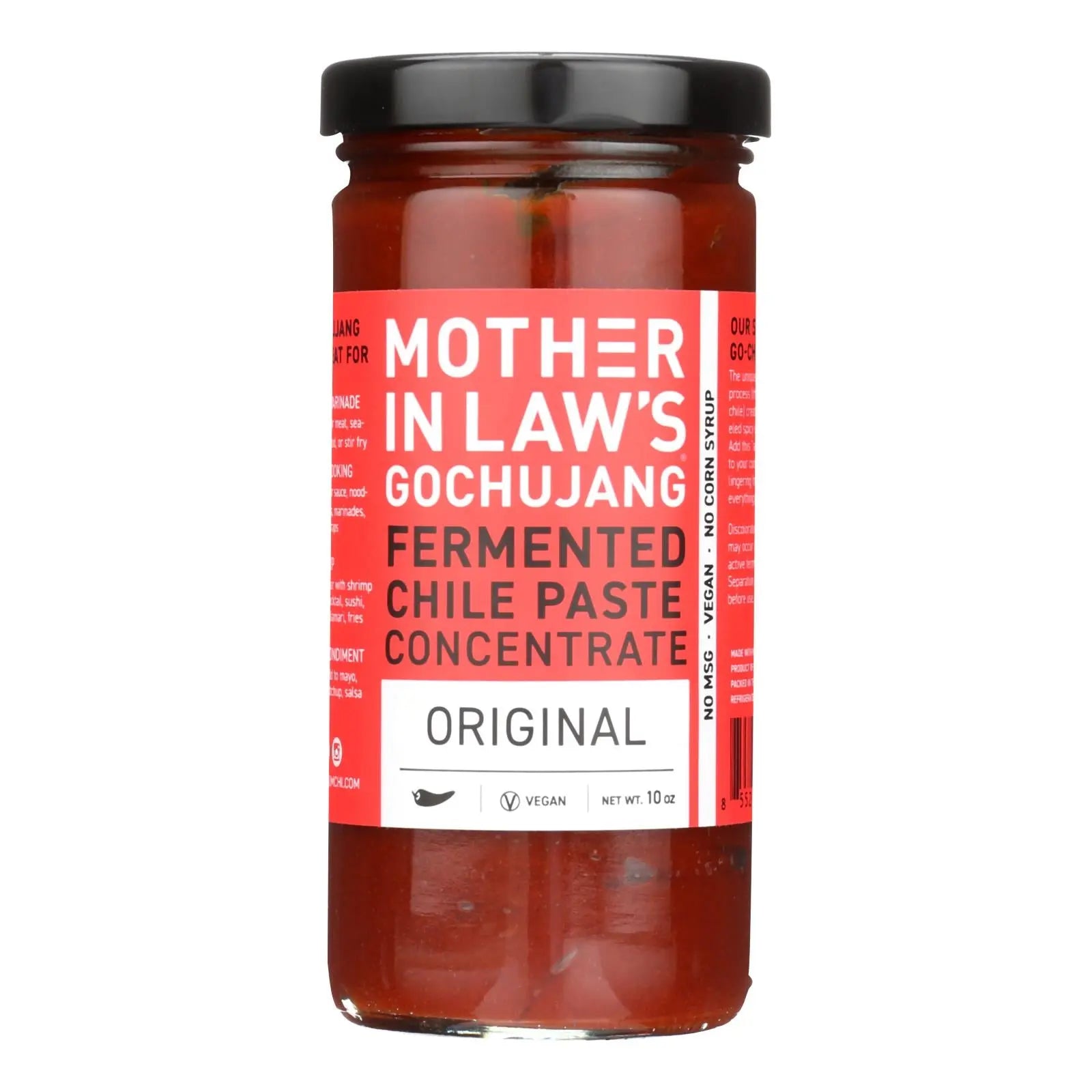 Mother-in-law's Kimchi Fermented Chile Paste - Case Of 6 - 10 Oz. - GreatEagleInc