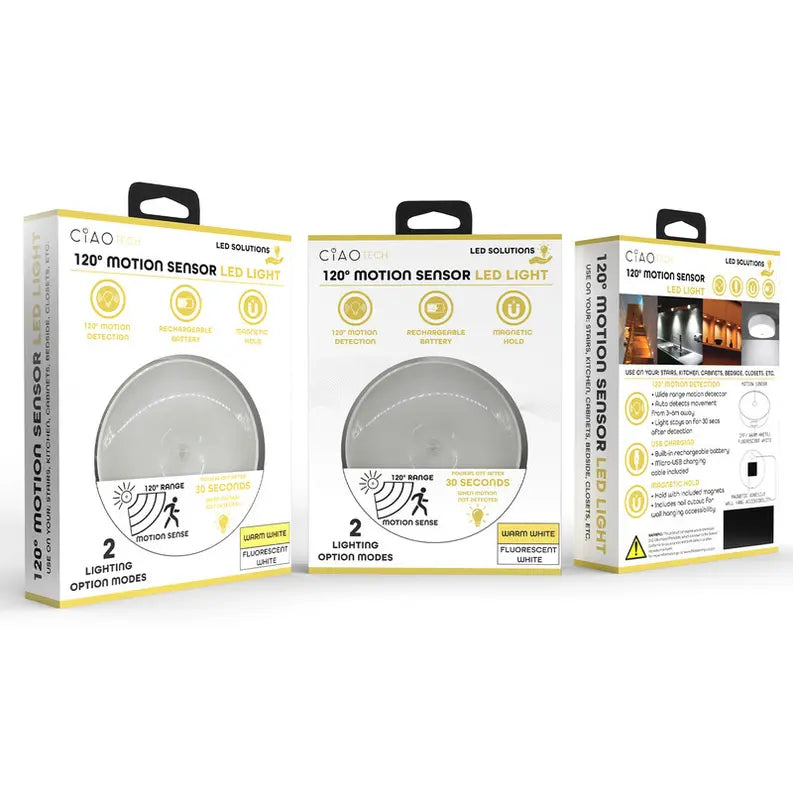 Motion Sensing LED Light CIAO Tech