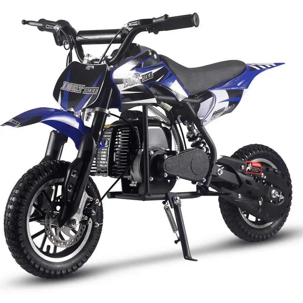 Mototec Alien Db-01 50cc 2-stroke Kids Dirt Bike Blue MotoTec