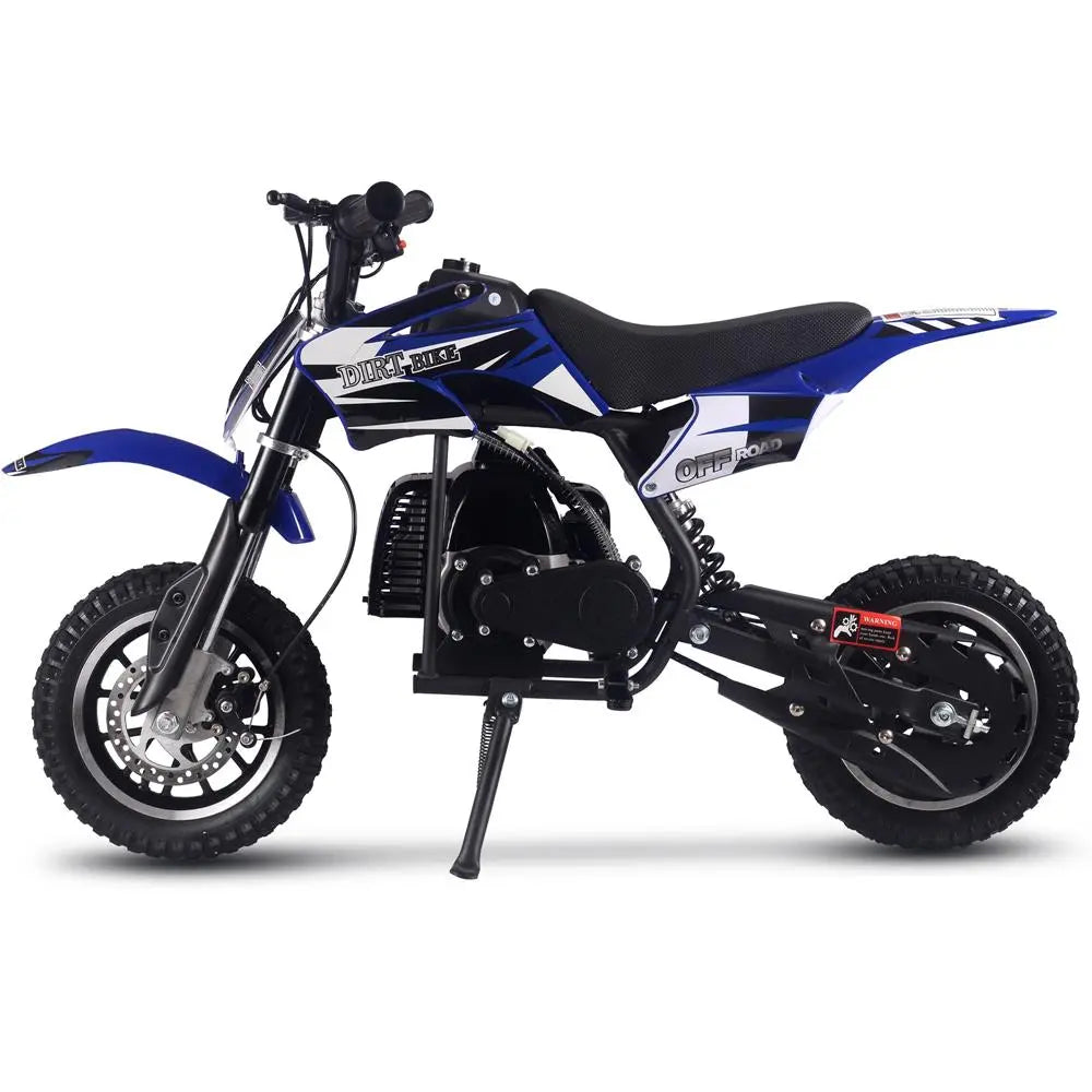 Mototec Alien Db-01 50cc 2-stroke Kids Dirt Bike Blue MotoTec