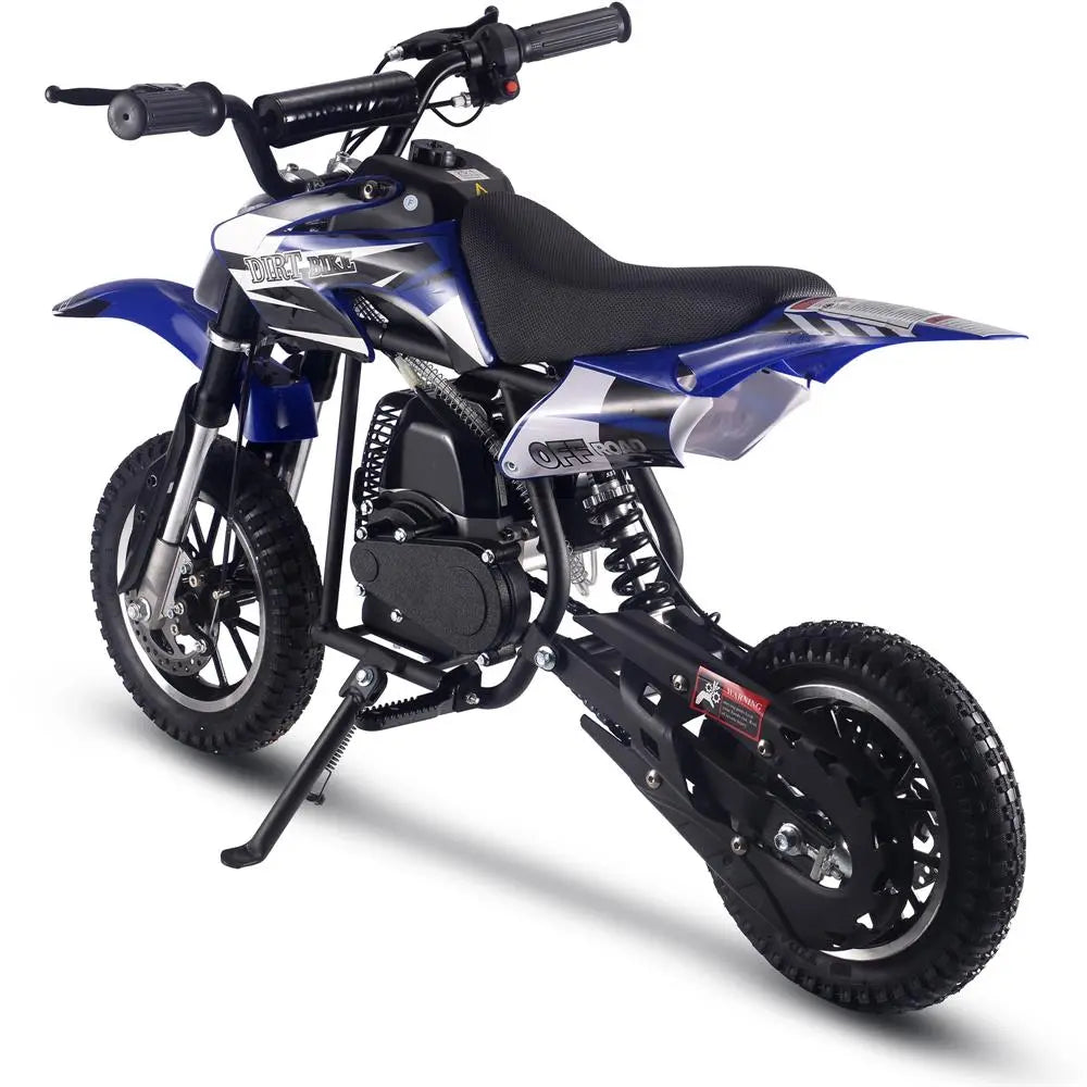 Mototec Alien Db-01 50cc 2-stroke Kids Dirt Bike Blue MotoTec