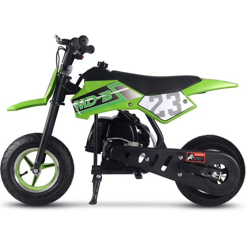 Mototec Db-02 50cc 2-stroke Kids Supermoto Dirt Bike Green MotoTec