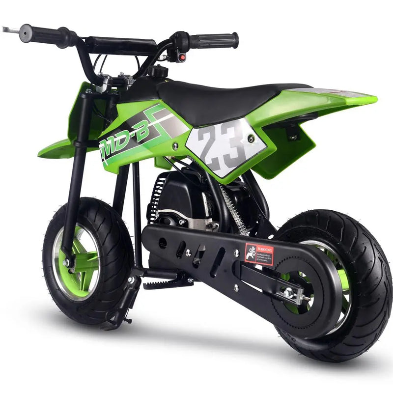 Mototec Db-02 50cc 2-stroke Kids Supermoto Dirt Bike Green MotoTec