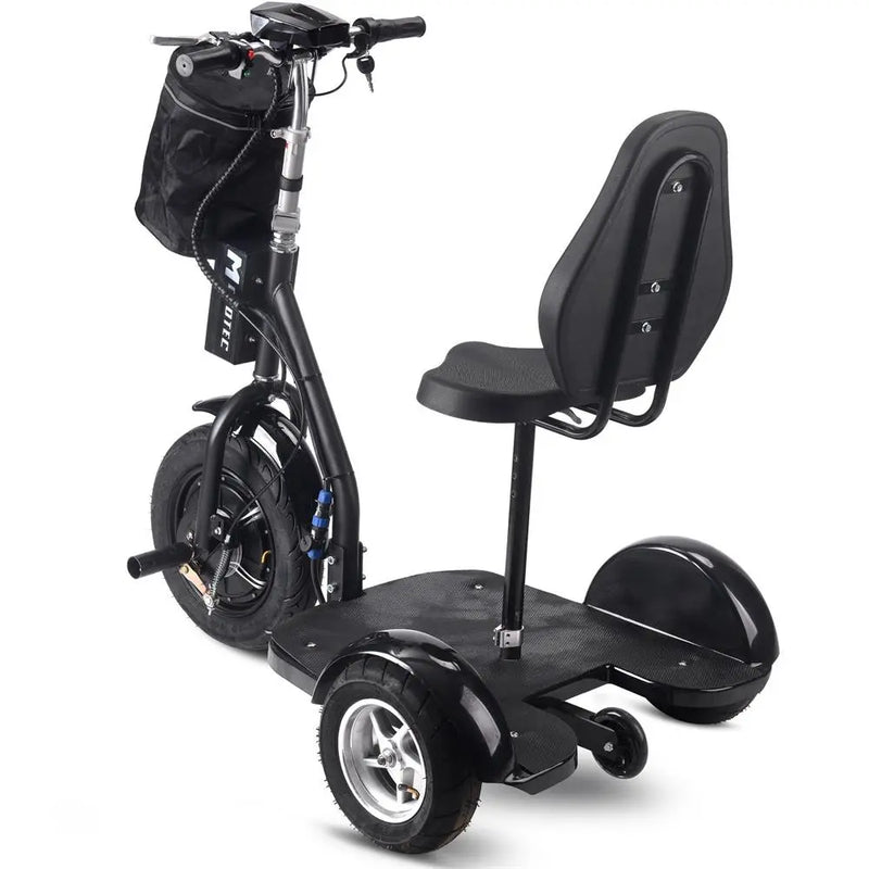 Mototec Electric Trike 48v 1000w Lithium Black MotoTec