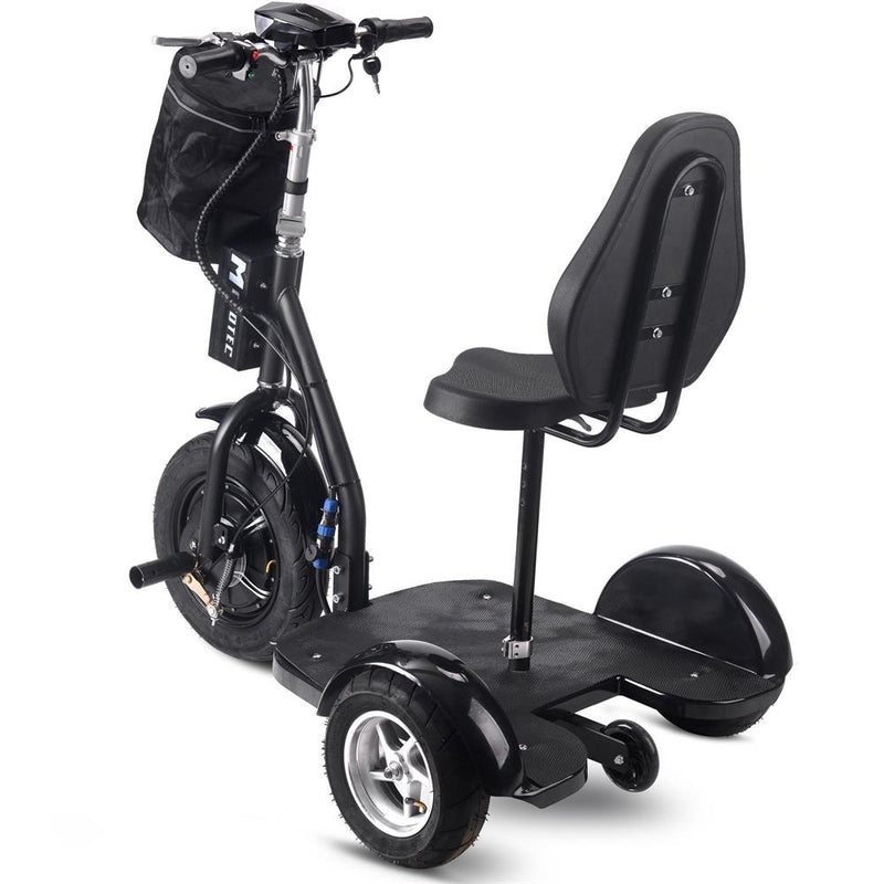 Mototec Electric Trike 48v 1000w Lithium Black MotoTec
