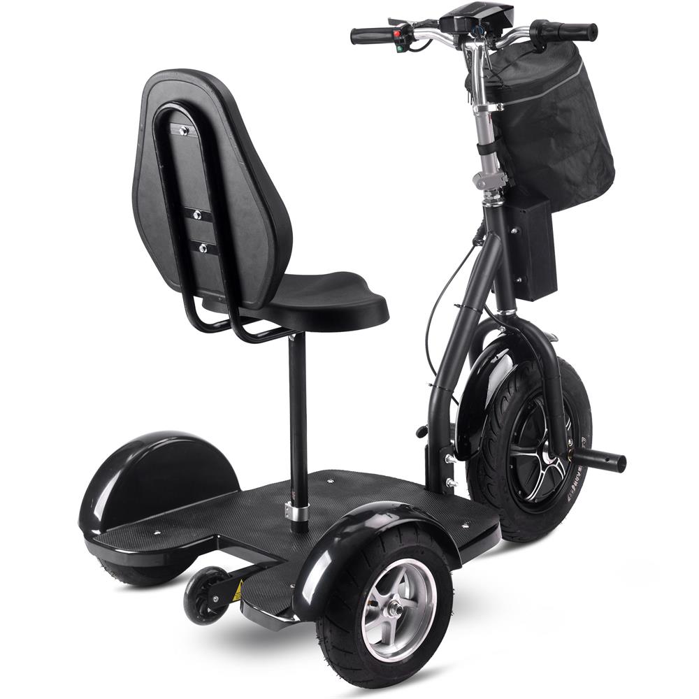 Mototec Electric Trike 48v 1000w Lithium Black MotoTec
