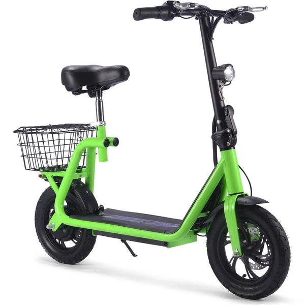 Mototec Metro 36v 500w Lithium Electric Scooter Green MotoTec