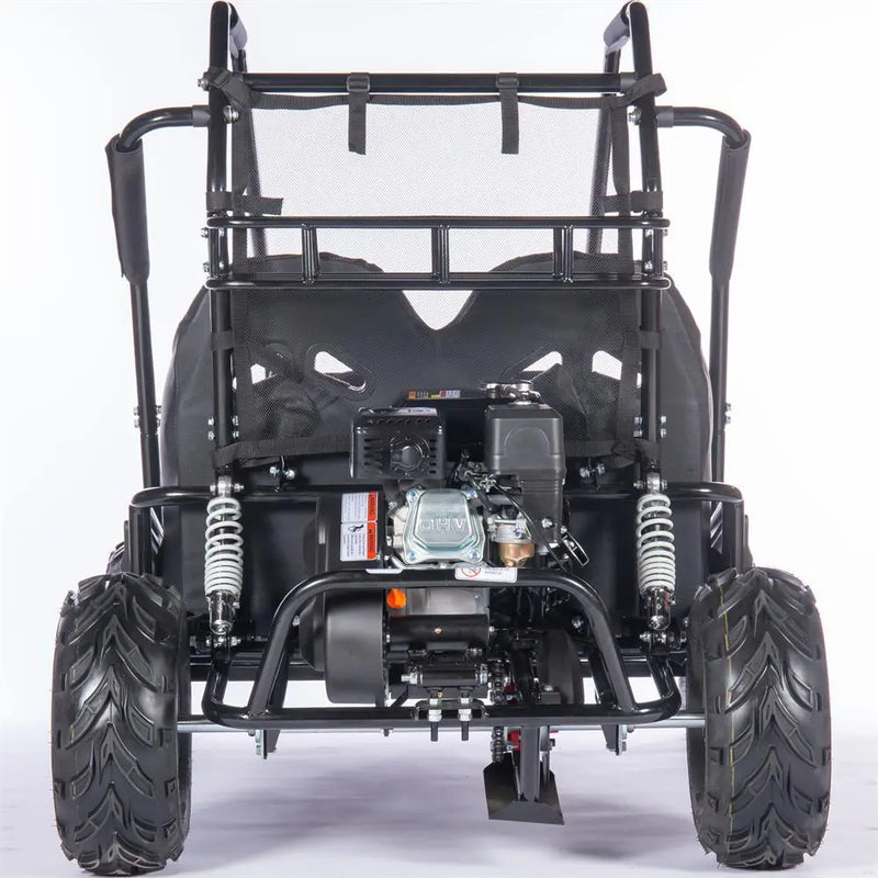 Mototec Mud Monster Xl 212cc 2 Seat Go Kart Full Suspension Blue MotoTec