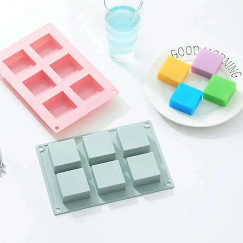 Mould-For-Handmade-Craft-Soap-Mold-Candy-Color-6-Cavity-Silicone-Plain-Basic-Rectangle-Soap-Mold-Silicone-GreatEagleInc-334236840