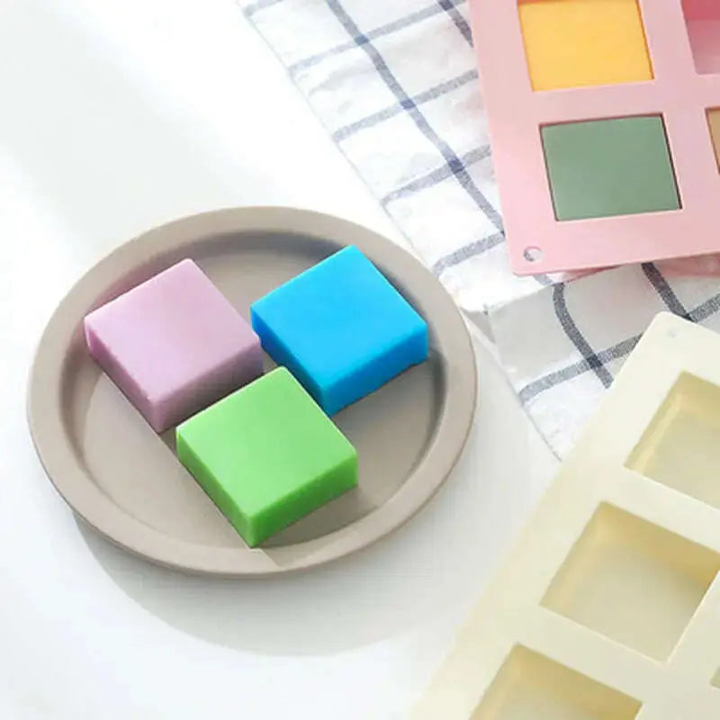 Mould-For-Handmade-Craft-Soap-Mold-Candy-Color-6-Cavity-Silicone-Plain-Basic-Rectangle-Soap-Mold-Silicone-GreatEagleInc-334236944