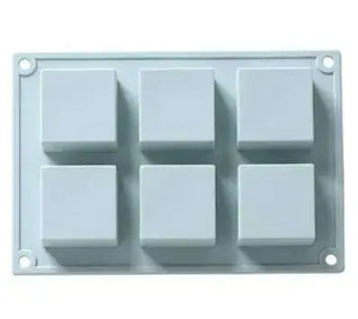 Mould-For-Handmade-Craft-Soap-Mold-Candy-Color-6-Cavity-Silicone-Plain-Basic-Rectangle-Soap-Mold-Silicone-GreatEagleInc-334237311
