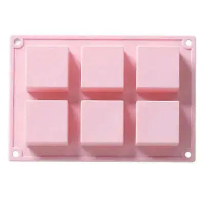 Mould-For-Handmade-Craft-Soap-Mold-Candy-Color-6-Cavity-Silicone-Plain-Basic-Rectangle-Soap-Mold-Silicone-GreatEagleInc-334237450