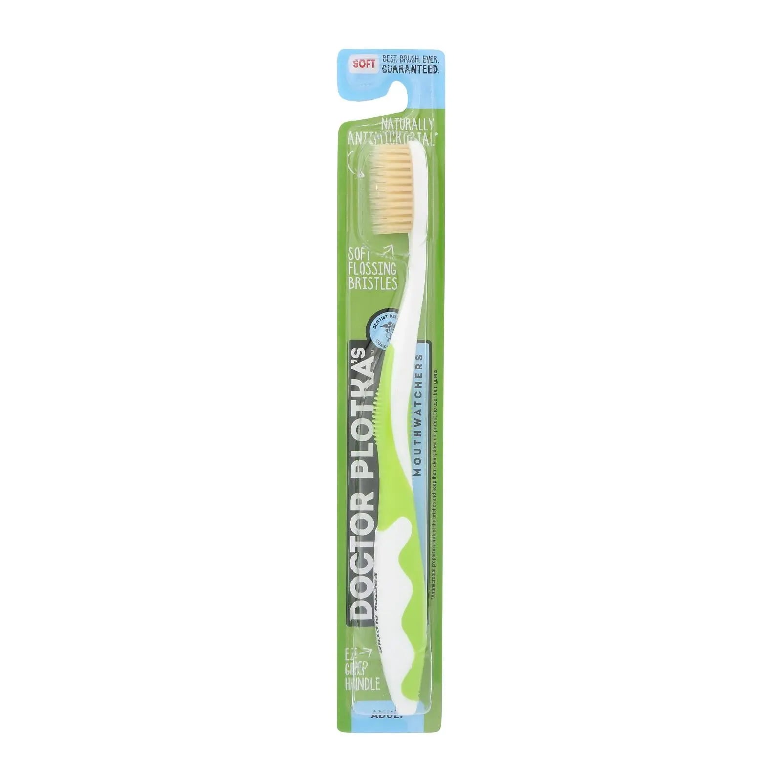 Mouthwatchers A/b Adult Green Toothbrush - 1 Each - Ct Dr. Plotka's Mouthwatchers