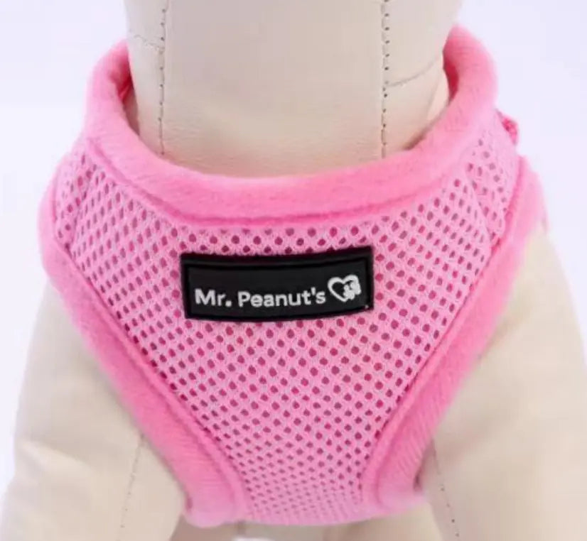 Mr. Peanut's PupTrek Small Dog/Cat Soft Mesh Step In Harness Vest Mr. Peanut's Premium Products
