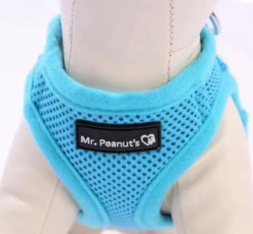 Mr. Peanut's PupTrek Small Dog/Cat Soft Mesh Step In Harness Vest Mr. Peanut's Premium Products