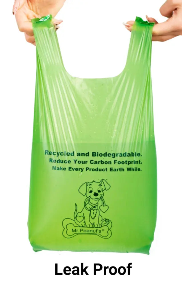 Mr. Peanut's XL Pooper Scooper BioDegradable Recycled Plant Based Waste Bags Mr. Peanut's Premium Products