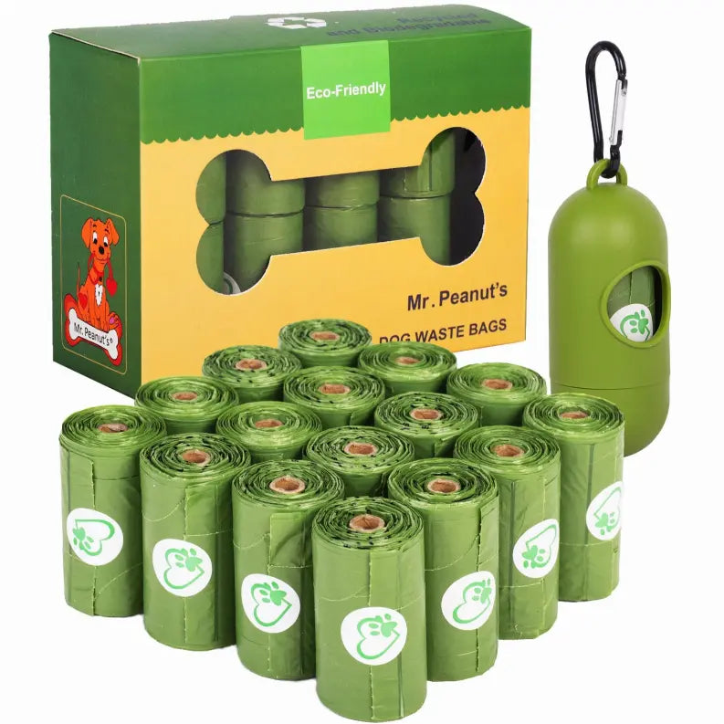 Mr. Peanut's XL Pooper Scooper BioDegradable Recycled Plant Based Waste Bags Mr. Peanut's Premium Products