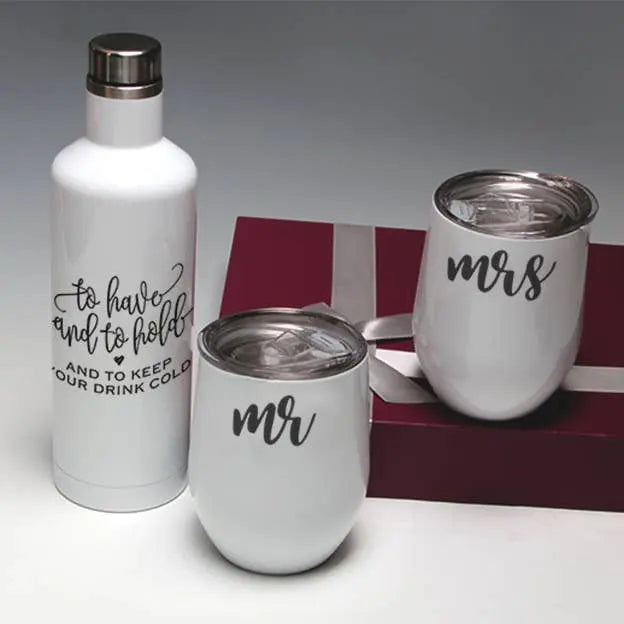 Mr. and Mrs. Boxed Gift Set (Also LGBTQ) LIANE FRIED STUDIO