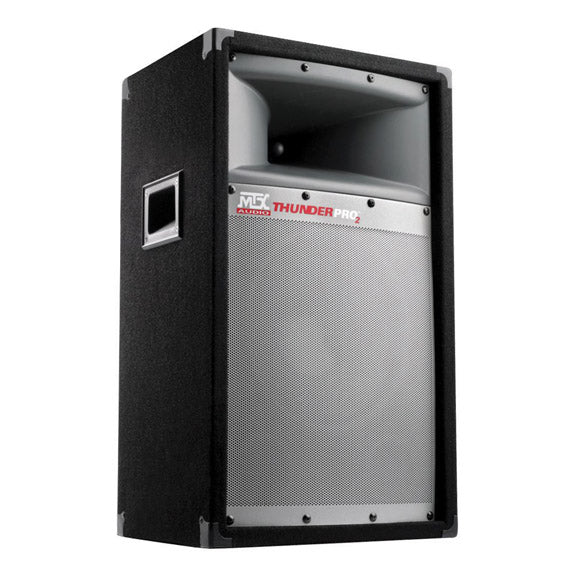Mtx Thunderpro 10" 2-way Full Range Speaker Cabinet 100w Rms MTX Home