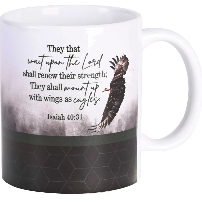 Mug Ceramic Eagle Isaiah 40:31 Dicksons Inc