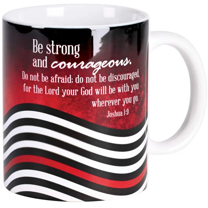 Mug Ceramic Firefighter Be Strong Dicksons Inc