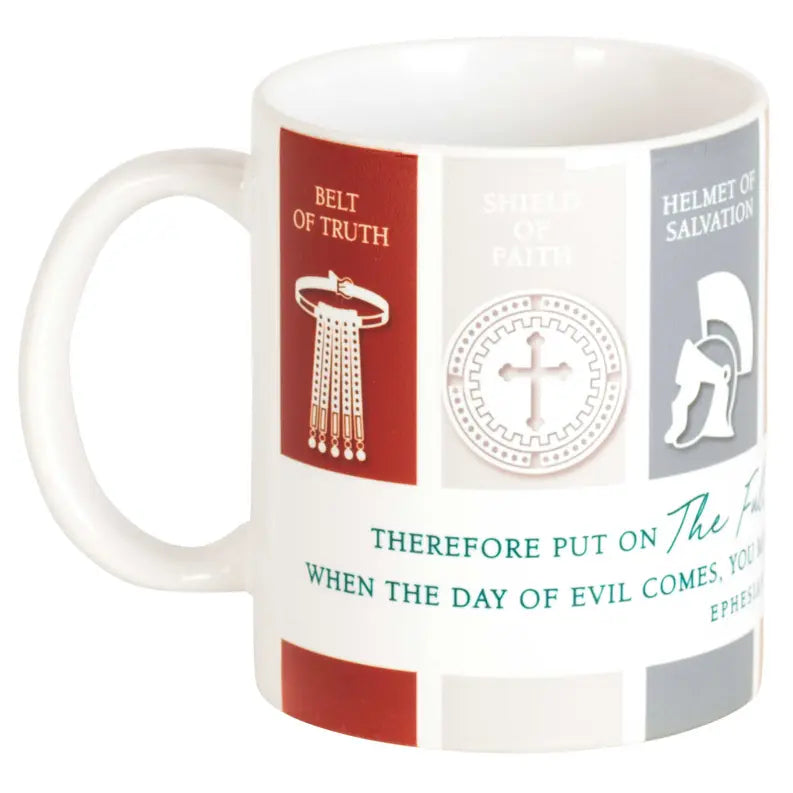 Mug Ceramic Full Armor Of God Dicksons Inc