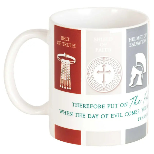 Mug Ceramic Full Armor Of God Dicksons Inc
