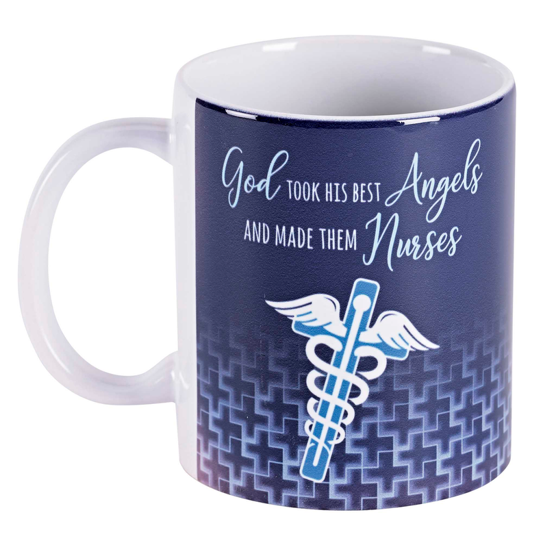 Mug Ceramic Nurse God Took His Best Dicksons Inc