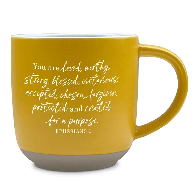 Mug The World Needs Ephesians 1 Yellow Dicksons Inc