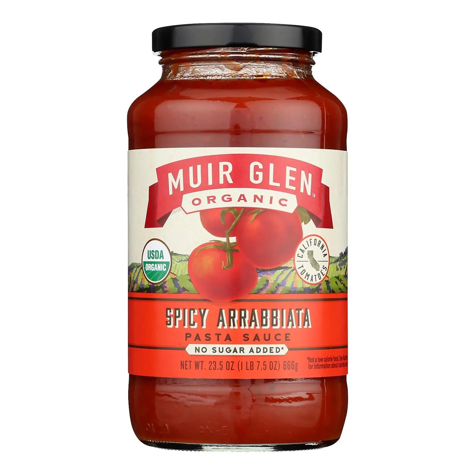 Muir Glen - Pasta Sauce Organic Spicy Arrabiata - Case Of 12 - 23.5 Fluid Ounces Muir Glen