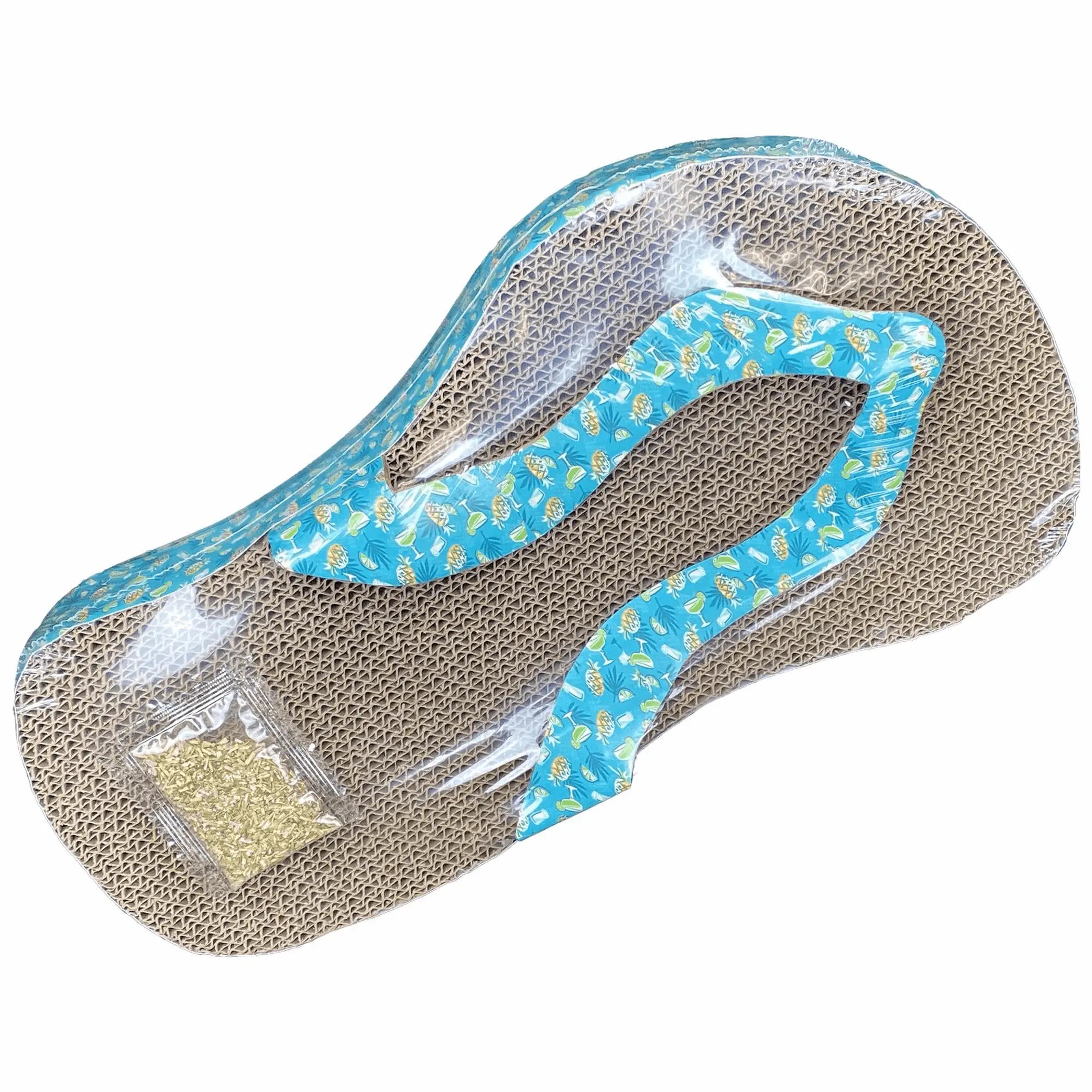 Multipet Margaritaville® Flip Flop Cat Scratcher 16" Multipet