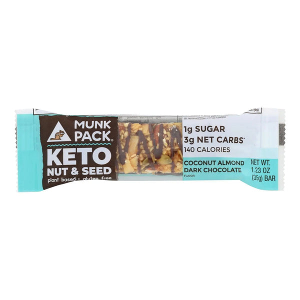 Munk Pack - Br Coconut Almond Dark Chocolate Kto - Case Of 12-1.23 Oz Munk Pack