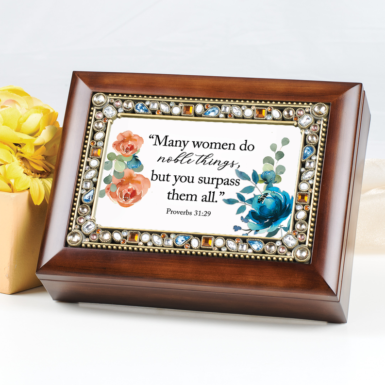 Music Box Many Women Do Noble Prov.31:29 Dicksons Inc
