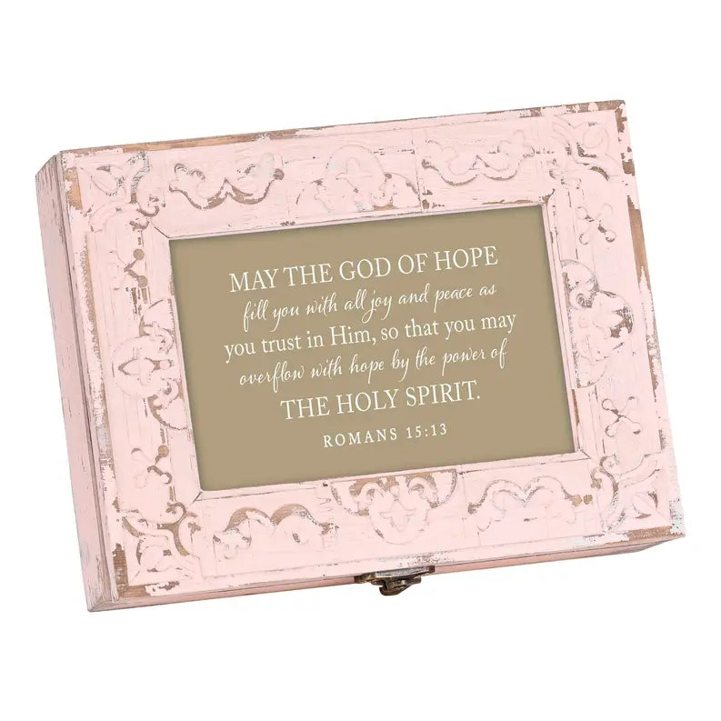 Music Box May The God Of Hope Rom. 15:13 Dicksons Inc
