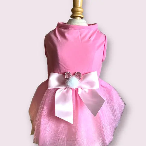 My Fuzzy Easter Bunny Dog Dress Bark Fifth Avenue