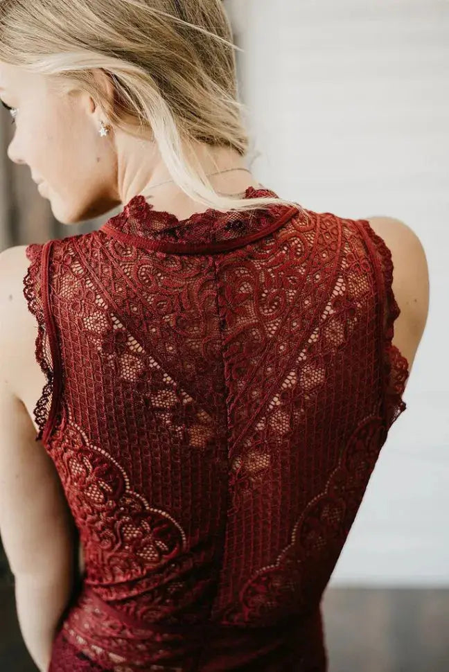 My Girl Lace Bodysuit Stay Warm in Style