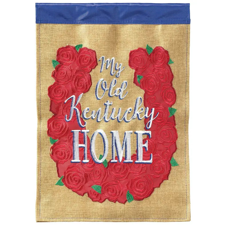 My Old Kentucky Home Horseshoe Flag Dicksons Inc