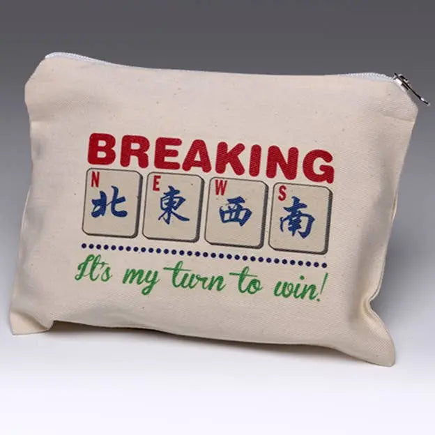 My Turn Mah Jongg Pouch LIANE FRIED STUDIO