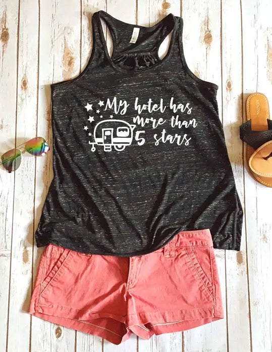 My hotel has more than 5 stars Women's Tank Top BLN Designs
