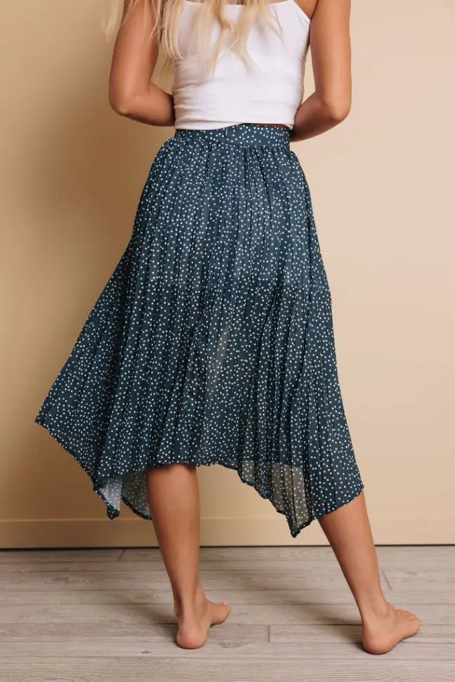 Myers Printed Maxi Skirt Stay Warm in Style
