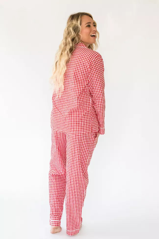 Myra Women's Long Sleeve Shirt & Pajama Set Alto Modas