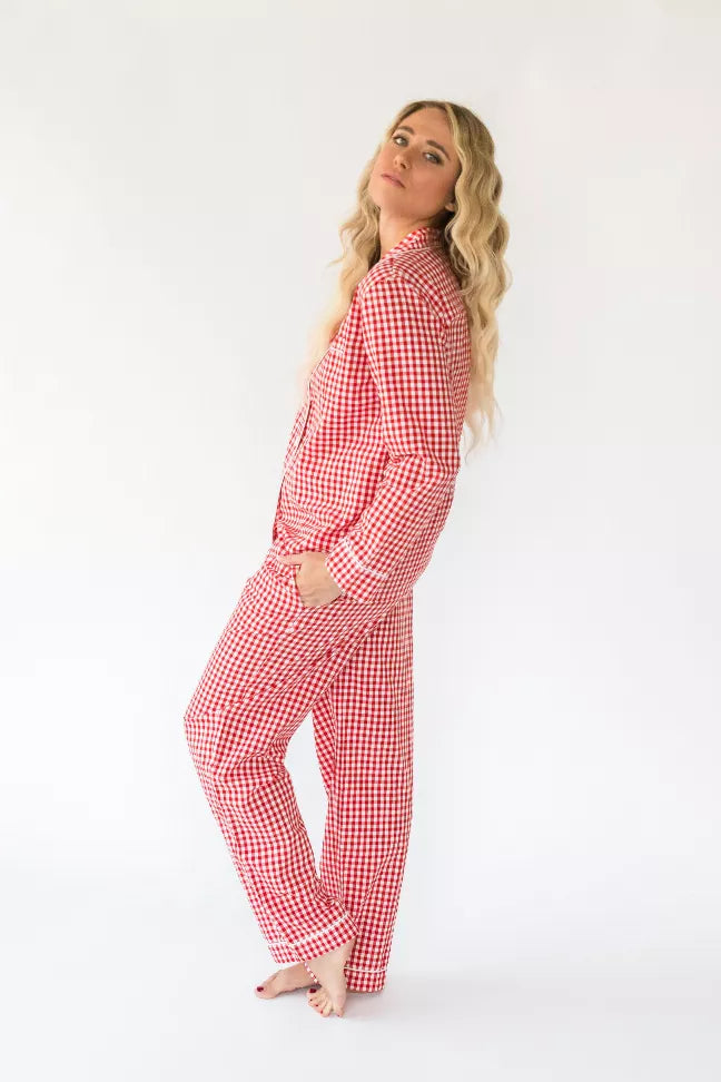 Myra Women's Long Sleeve Shirt & Pajama Set Alto Modas