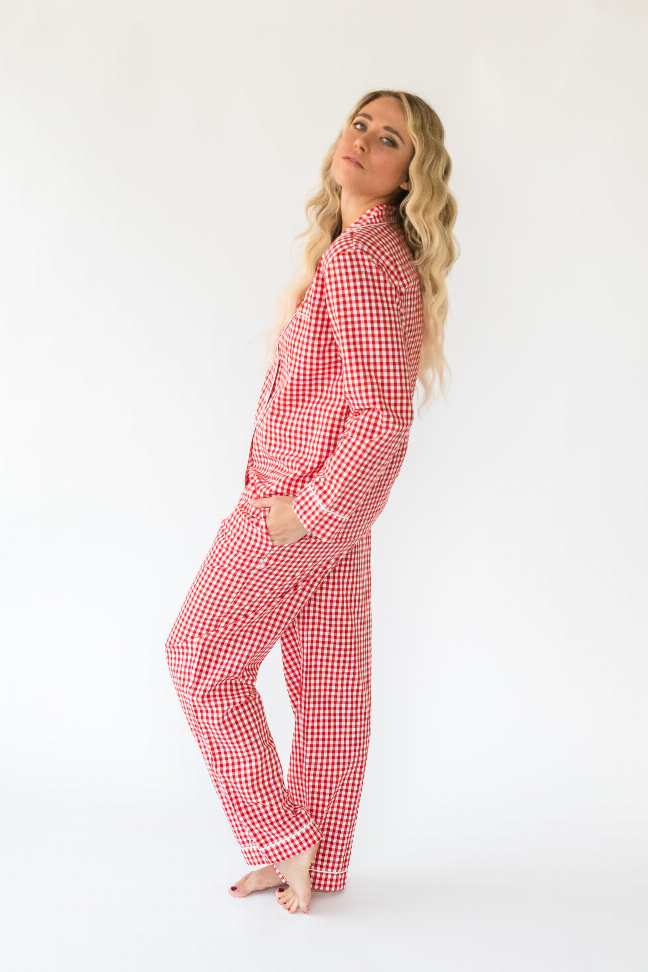 Myra Women's Long Sleeve Shirt & Pajama Set Alto Modas